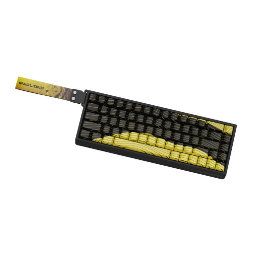Madlions професионална геймърска механична клавиатура Professional Gaming Mechanical Keyboard MAD 68 HE Contour Flagship - 8K, Gateron Jade Pro [Linear]