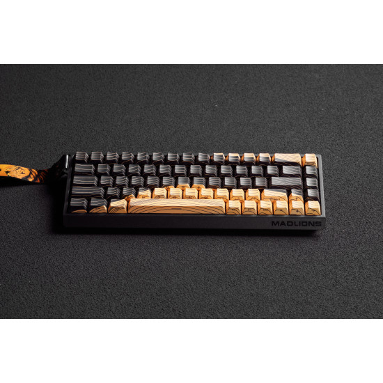 Madlions професионална геймърска механична клавиатура Professional Gaming Mechanical Keyboard MAD 68 HE Contour Flagship - 8K, Gateron Jade Pro [Linear]