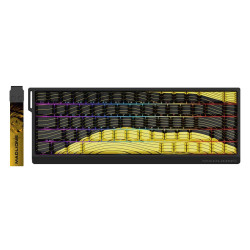 Madlions професионална геймърска механична клавиатура Professional Gaming Mechanical Keyboard MAD 68 HE Contour Flagship - 8K, Magnetic Amber Pro [Linear]