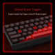 Madlions професионална геймърска механична клавиатура Professional Gaming Mechanical Keyboard MAD 60 HE Contour Flagship - 8K, Magnetic Amber Pro [Linear]