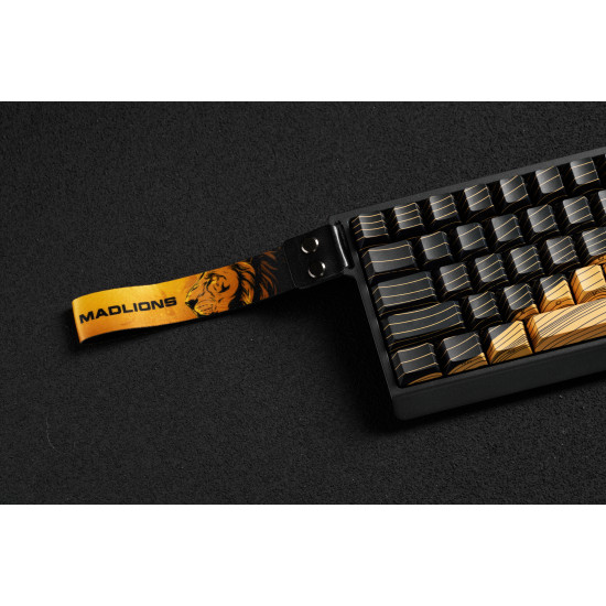 Madlions професионална геймърска механична клавиатура Professional Gaming Mechanical Keyboard MAD 60 HE Contour Flagship - 8K, Magnetic Amber Pro [Linear]