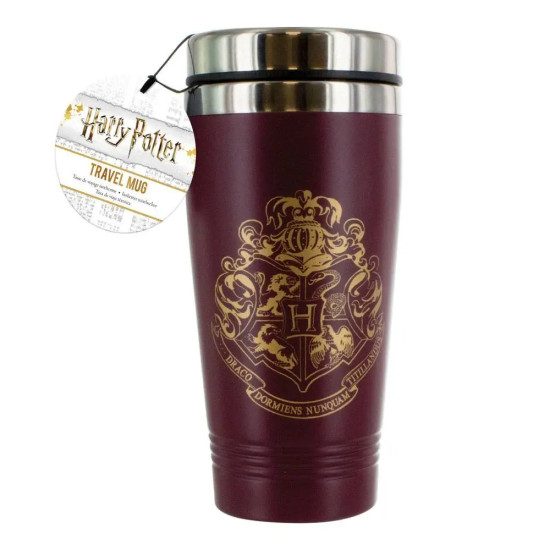 Paladone - Harry Potter - Hogwarts Travel Mug V2 (450ml), PP13876HP
