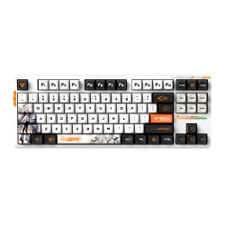 VGN професионална безжична геймърска механична клавиатура Wireless Professional Gaming Mechanical Keyboard - V87 PRO Diana - Aniya Switches, BT5.0, 2.4G