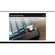 VGN безжична геймърска механична клавиатура Wireless Gaming Mechanical Keyboard - N75 PRO Caribbean Blue - Azure Switches [Linear]