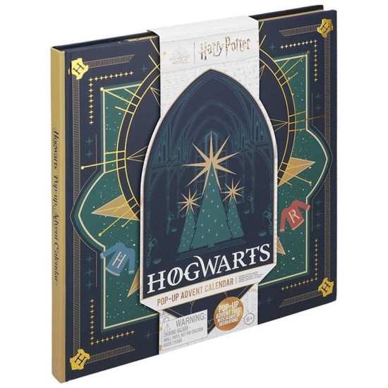 Paladone: Harry Potter - Hogwarts Pop-Up Advent Calendar, PP13876HP