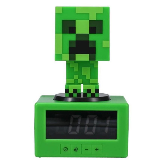 Paladone: Minecraft - Creeper Icon Alarm Clock, PP11369MCFV3