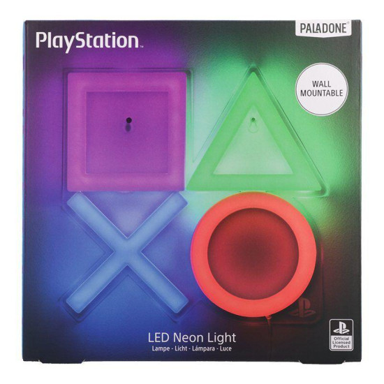 Paladone: Playstation - Wall Mountable LED Neon Light, PP13130PSVN