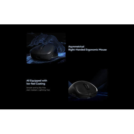 ATK професионална геймърска мишка Wireless Gaming Mouse Z1 PRO MAX - 8K, White