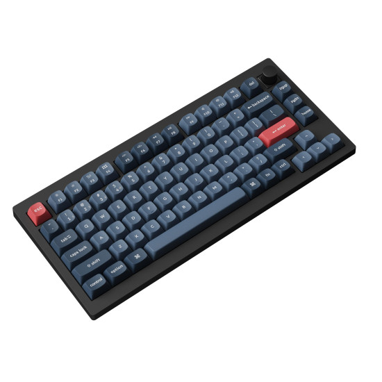 Mechanical keyboard Keychron V1 MAX QMK 75% Carbon Black - Wireless