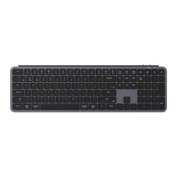 Wireless keyboard Keychron B6 Pro Ultra-Slim - Space Gray