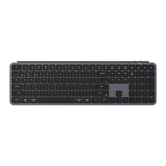 Wireless keyboard Keychron B6 Pro Ultra-Slim - Space Gray
