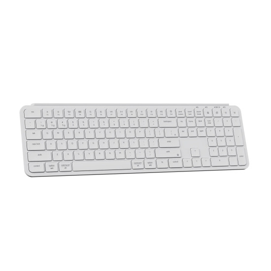 Wireless keyboard Keychron B6 Pro Ultra-Slim - Ivory White