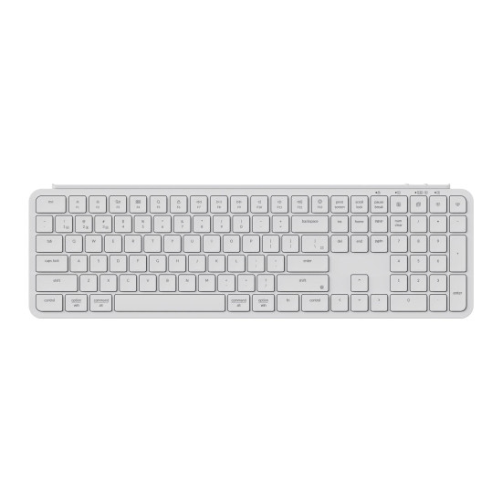 Wireless keyboard Keychron B6 Pro Ultra-Slim - Ivory White
