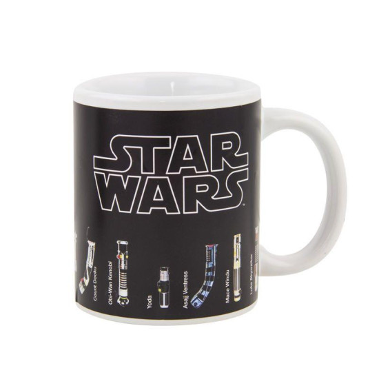 Paladone: Star Wars - Lightsaber Heat Change Mug DV (300ml), PP3699SWV3 Paladone: Star Wars - Lightsaber Heat Change Mug DV (300ml), PP3699SWV3