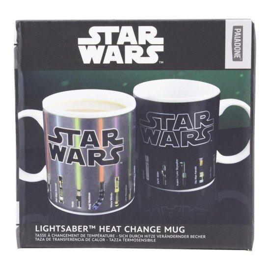 Paladone: Star Wars - Lightsaber Heat Change Mug DV (300ml), PP3699SWV3 Paladone: Star Wars - Lightsaber Heat Change Mug DV (300ml), PP3699SWV3