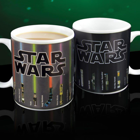 Paladone: Star Wars - Lightsaber Heat Change Mug DV (300ml), PP3699SWV3 Paladone: Star Wars - Lightsaber Heat Change Mug DV (300ml), PP3699SWV3