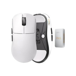 Lamzu професионална геймърска мишка INCA 8K - Wireless Gaming Mouse - White