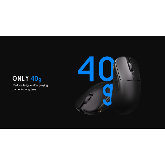 Lamzu професионална геймърска мишка INCA 8K - Wireless Gaming Mouse - Black