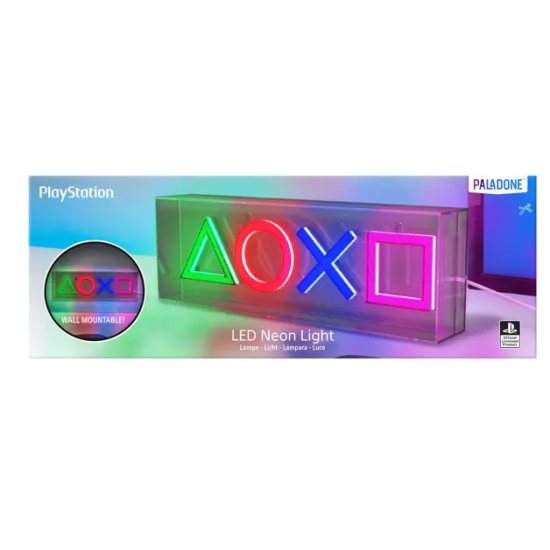 Paladone: Playstation - LED Neon Light, PP12716PS