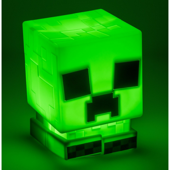 Paladone: Minecraft - Creeper SquishyGlo Silicone Light Rechargeable, PP14710MCF