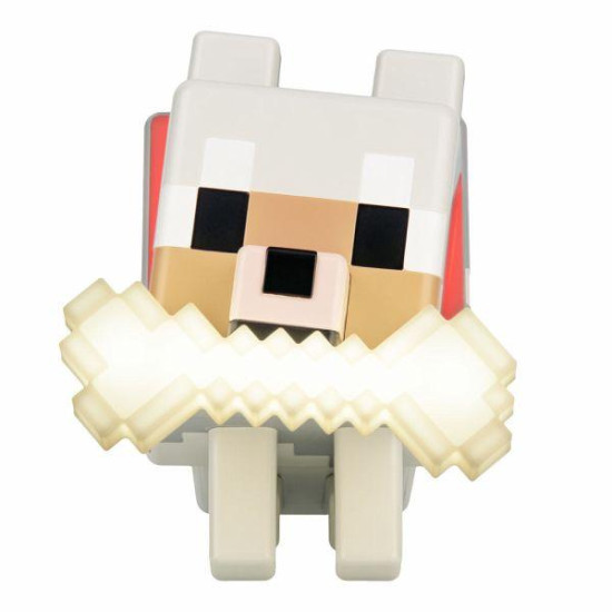 Paladone Glo Buddies: Minecraft - Wolf Light, PP14761MCF