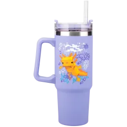 Чаша Paladone: Minecraft - Purple 900ml Multiway Travel Cup Straw,  PP14948MCF