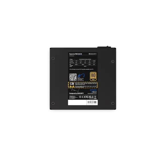 Захранващ блок Endorfy Supremo FM6 850W 80+ Gold, PCIe 5.1 - Fully Modular
