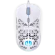 Геймърска мишка ENDORFY LIV - Onyx White