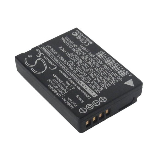 Camera Battery for Panasonic 3.7V 890mAh DMW-BCG10 Cameron Sino