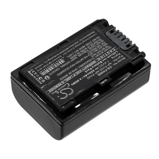 Camera Battery for SONY NP-FH50D LiION  7,4V 650mAh  Cameron Sino