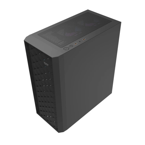 Darkflash кутия Case ATX - DK351 Black - 4 fans included
