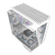 Darkflash кутия Case ATX - DY470 Ice White - 4 x 120 mm Infinity Mirror Fans