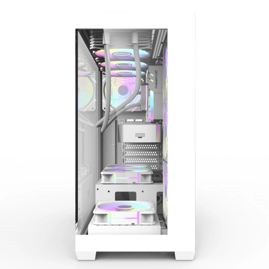 Darkflash кутия Case ATX - DS900 White - USB-C
