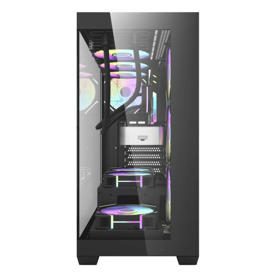 Darkflash кутия Case ATX - DS900 Black - USB-C