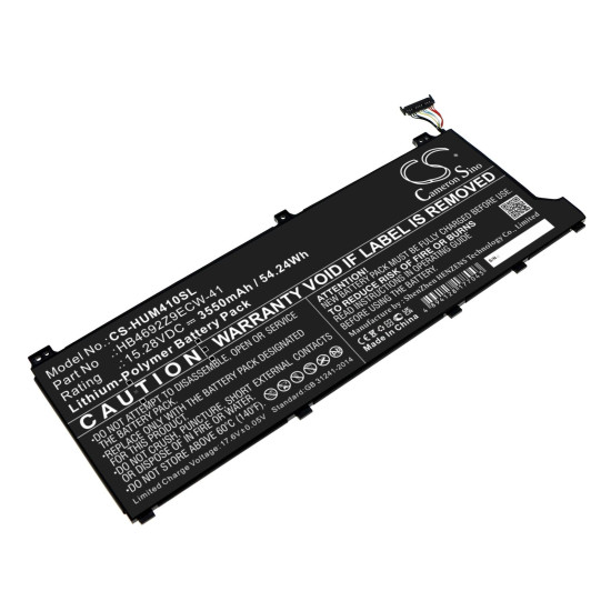 Laptop Battery for Huawei Magicbook 14 HB4692Z9ECW-41  15.28v 3550mAh CAMERON SINO