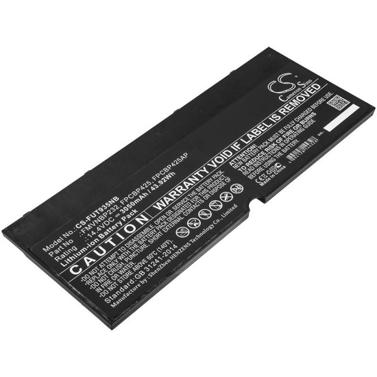 Laptop Battery for FUJITSU CS-FUT935NB LifeBook T935 U745 FMVNBP232 LiIon 14,4V 3050mAh CAMERON SINO
