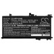Laptop Battery for HP OMEN 15-AX003NI  TE03XL TPN-Q173 CS-HPP150NB 11,55V 5100mAh CAMERON SINO