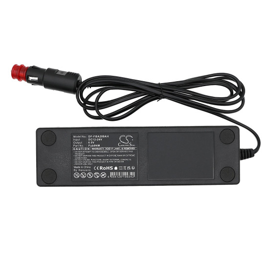 Charger for batteries for CRANE remotes  HBC Radiomatic Eco, Micron 4,6  SPECTRUM 1,2 FUB9NM BA209060 NIMH 6V 700mAh DC/DC 12V/24V Cameron Sino