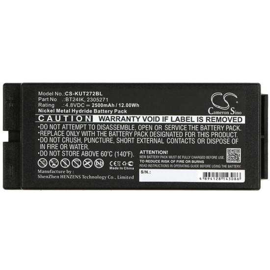 Camera Battery for Crane Remote Control   IKUSI TM70/3 Iribarri iK3/IK4 BT24IK  4,8V 2500mAh Cameron Sino
