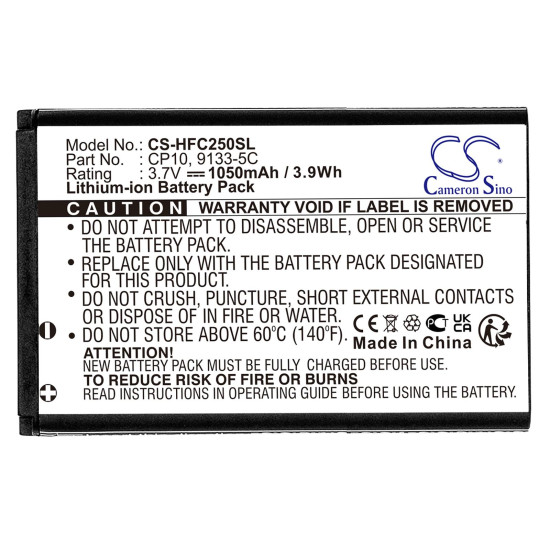 Mobile battery  DORO 332 HARE LiiIon  3,7V 1050mAh CAMERON SINO