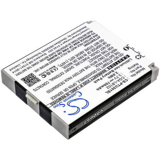 Mobile battery  PANASONIC KX-TU301, KX-TU321, KX-TU327 CGA-LB102 LiIon 3,7V 700mAh CAMERON SINO