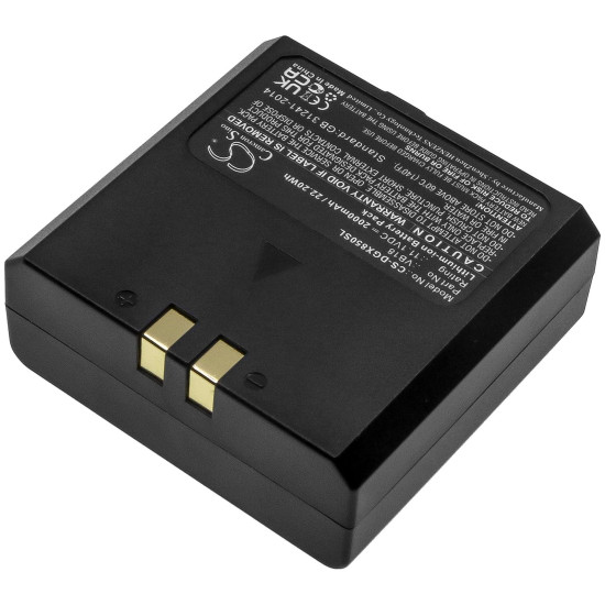Battery for Strobe Lighting GODOX VB18; Flashpoint VB18  LiIon 11,1v 2000mA Cameron Sino