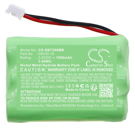 Battery for babyphone Motorola MBP36 GB390822 3,6V 1000mA NIMH Cameron Sino