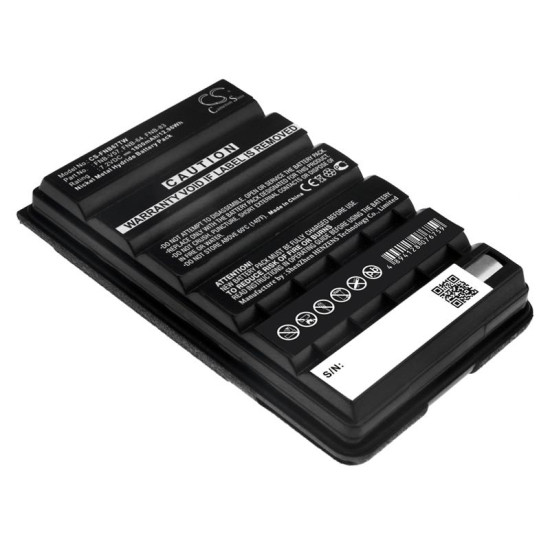 Camera Battery for Two-Way Radio  VERTEX FT-250E, VX-160, YAESU FT-250E FNB-64 NIMH  7,2V 1800mA Cameron Sino