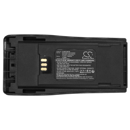 Camera Battery for Two-Way Radio  Motorola CP040, CP140, CP150, CP160 MNN4254AR    LiIon  7,2V 1800mA Cameron Sino