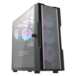 Darkflash кутия Case ATX - DK431 Mesh Black - 4 fans included