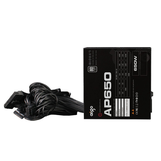 Aigo захранващ блок PSU 650W - AP650 - 80 Plus White