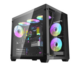Aigo кутия Case ATX - C285 Black
