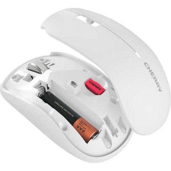 CHERRY MW 2200 Wireless Mouse, 1300dpi, 2.4Ghz, white