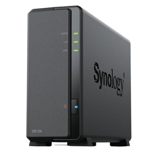 Synology 1-Bay DiskStation DS124 (Diskless) Black